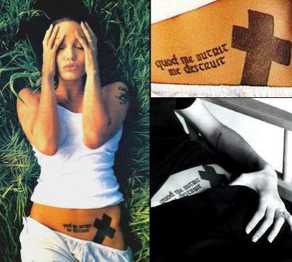 Самые необычные татуировки звезд