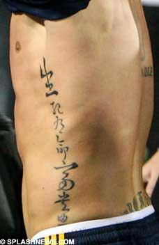 Самые необычные татуировки звезд