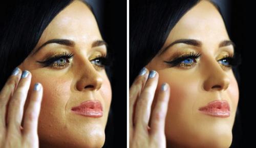 "Найди пять отличий": фото звезд до и после "Фотошопа"