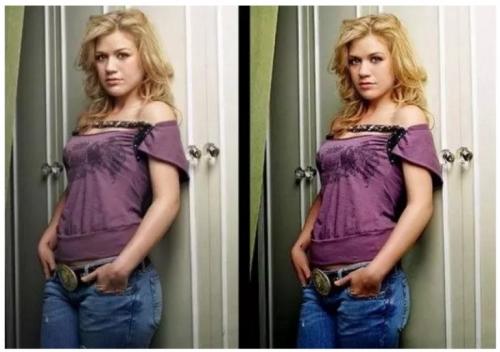 "Найди пять отличий": фото звезд до и после "Фотошопа"