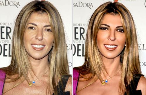 "Найди пять отличий": фото звезд до и после "Фотошопа"