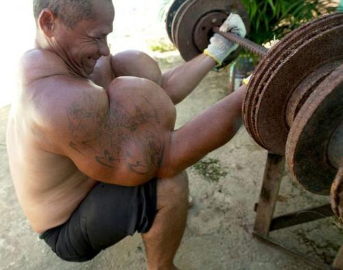 Очередная жертва синтола: бразильский Халк