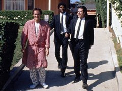 Эксклюзивные кадры со съемок «Криминального чтива»