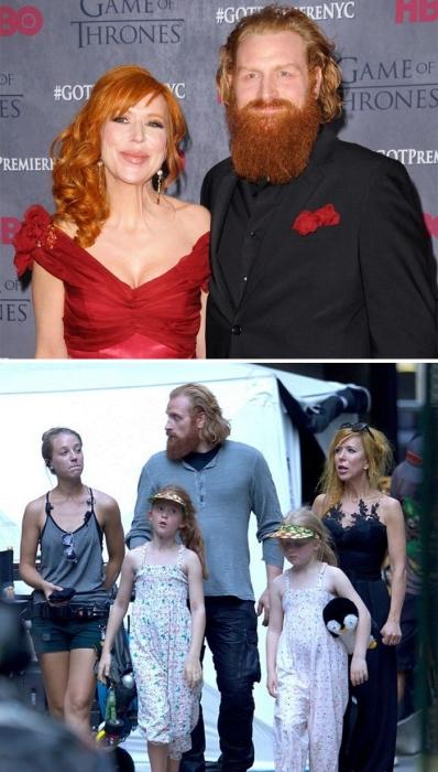 Звезды сериала "Игра Престолов" со своими возлюбленными