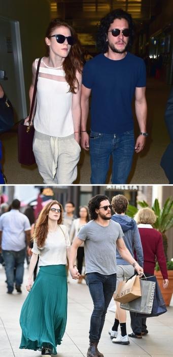 Звезды сериала "Игра Престолов" со своими возлюбленными