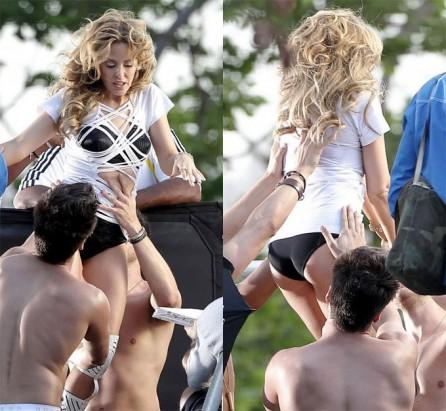 В новом клипе полуобнаженная Кайли Миноуг пошла по рукам