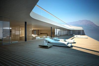 Яхту превратят в плавающий остров