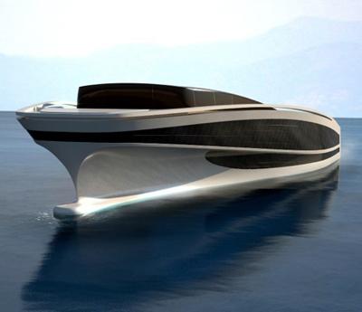 Яхту превратят в плавающий остров