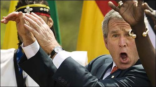 8-летнее правление Буша подходит к концу: фотоальбом не для всех