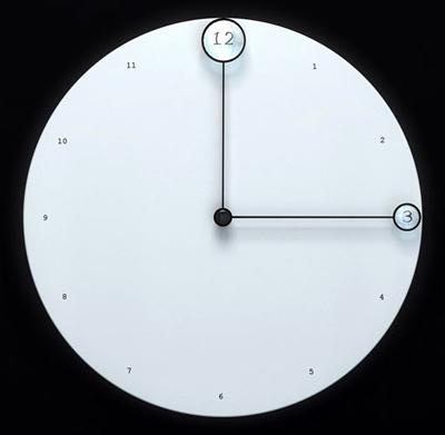 Необыкновенный дизайн настенных часов
