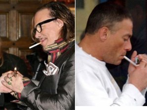 Кто из звезд заядлый курильщик?