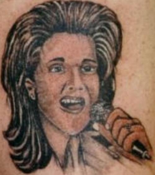 Новый тренд: татуировки с лицами звезд