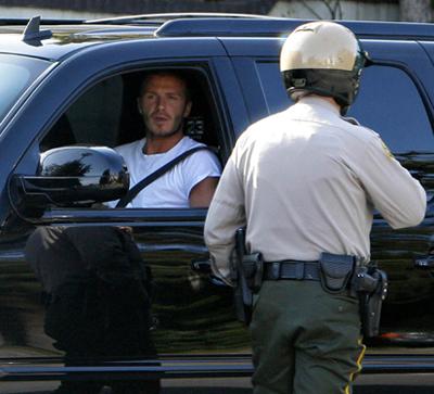 Бэкхем подарил себе новенький Бентли