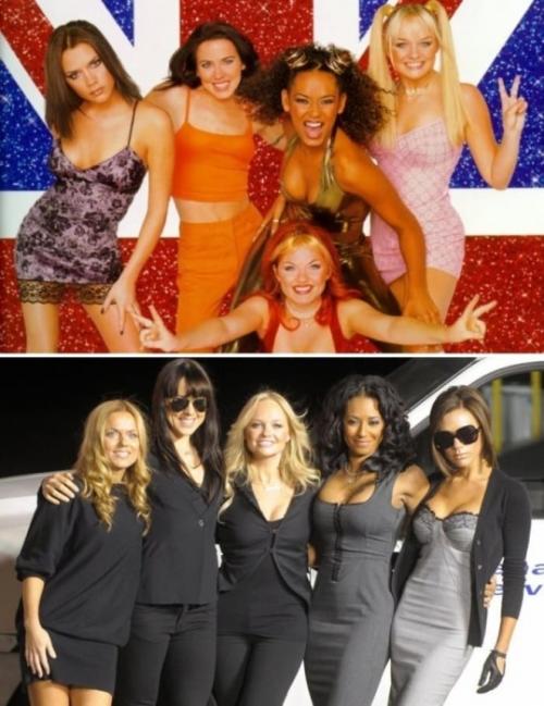 Участницы группы «Spice girls» тогда и сейчас