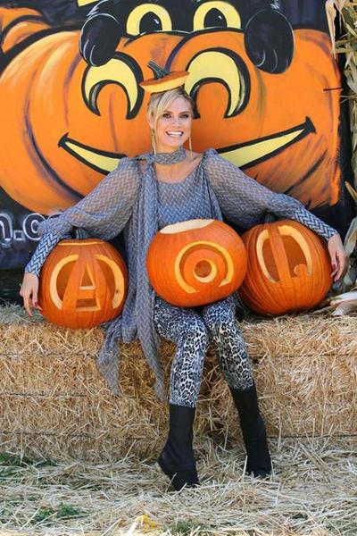 Хайди Клум — ежегодная звезда Хэллоуинов