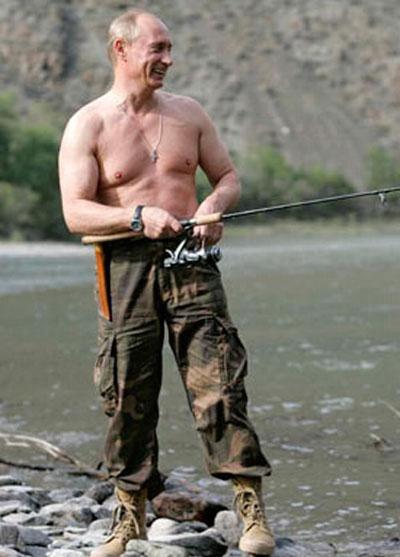 Политика с голым торсом