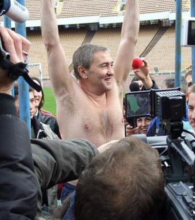 Политика с голым торсом