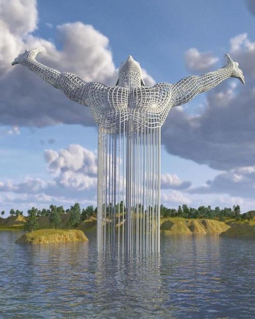 Футуристические 3D-скульптуры от Чада Найта