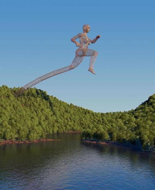 Футуристические 3D-скульптуры от Чада Найта