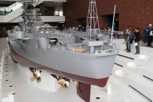 "Ямато" — самая большая в мире модель корабля