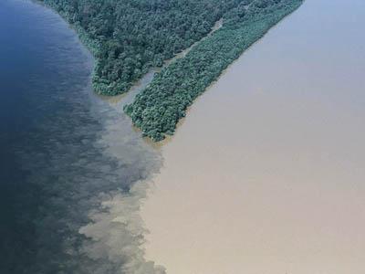 Самые эффектные слияния рек нашей планеты