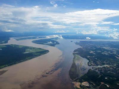 Самые эффектные слияния рек нашей планеты
