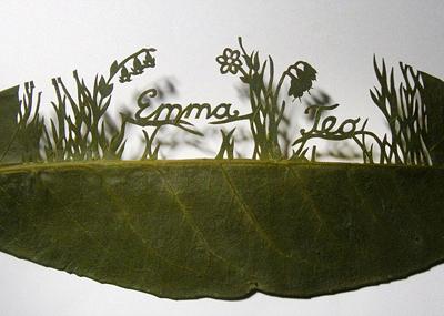 Резьба по листьям: искусство в миниатюре