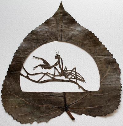 Резьба по листьям: искусство в миниатюре