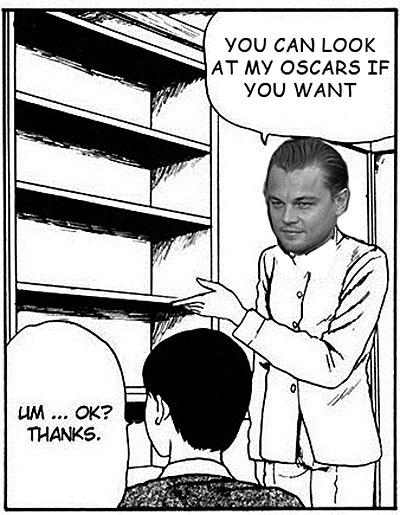 Бедный Лео: интернет взорвался мемами о проигрыше Ди Каприо