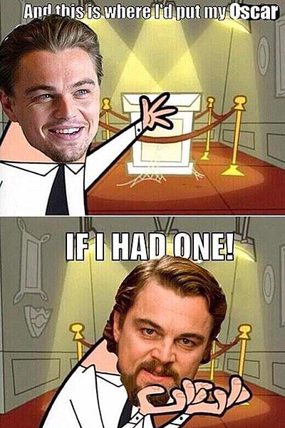 Бедный Лео: интернет взорвался мемами о проигрыше Ди Каприо