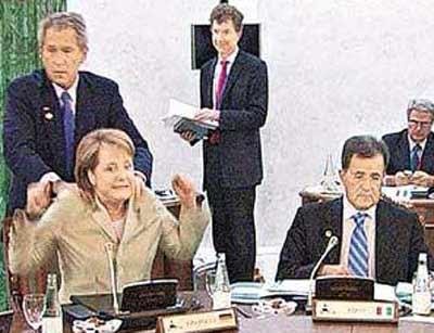 Бушизмы в картинках: Черномырдин в ауте