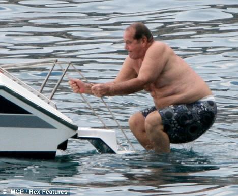 Джек Николсон уложил партнёршу в твист