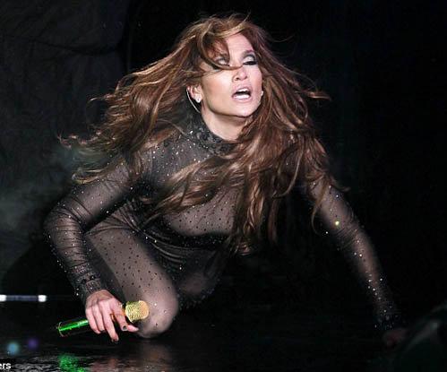 Дженнифер Лопез показала свой знаменитый зад