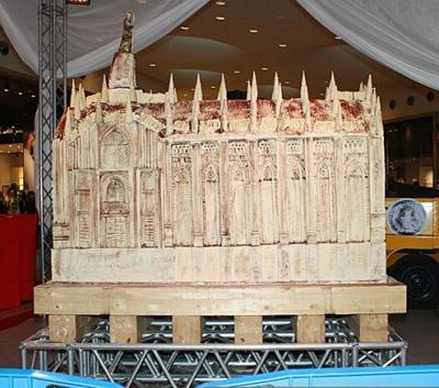 Шоколадный скульптор произвел фурор среди сладкоежек