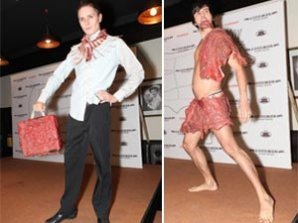 На украинской неделе моды представили мясо от-кутюр