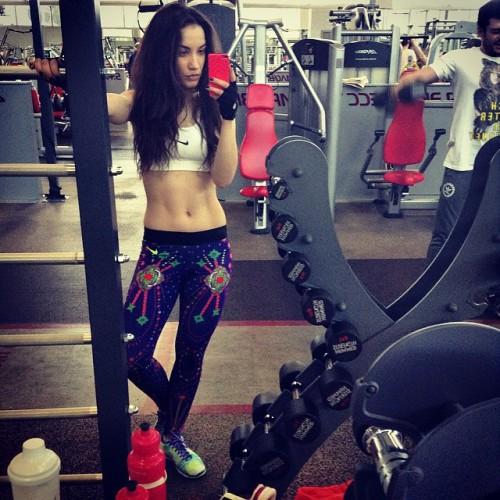 Знаменитости в спортзале