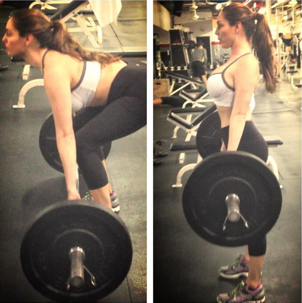 Знаменитости в спортзале