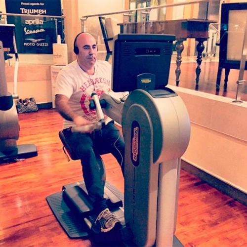 Знаменитости в спортзале