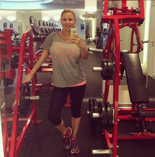 Знаменитости в спортзале