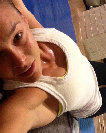 Знаменитости в спортзале