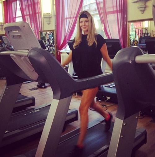 Знаменитости в спортзале