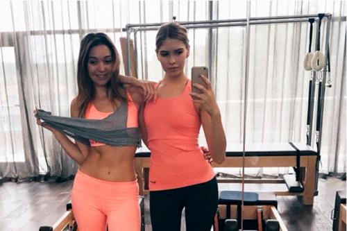 Знаменитости в спортзале