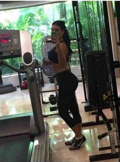 Знаменитости в спортзале