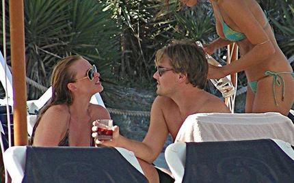 Леонардо ДиКаприо отдыхает на Ибице с русской супермоделью