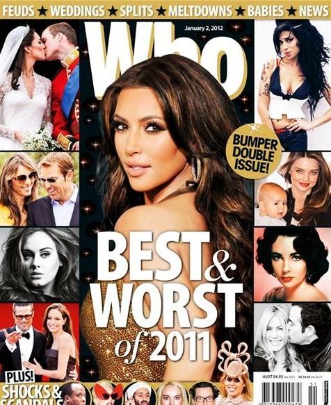 Итоги 2011 года по версии Who Magazine