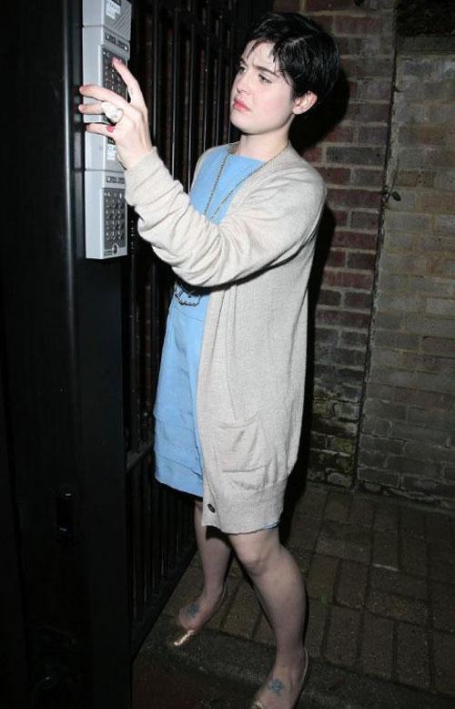 Келли Осборн ходила по стенам