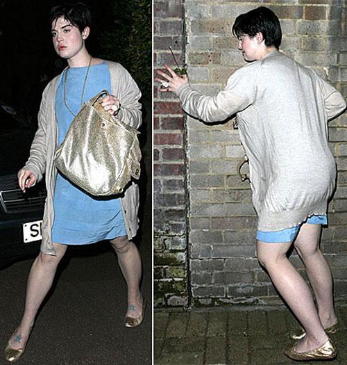 Келли Осборн ходила по стенам