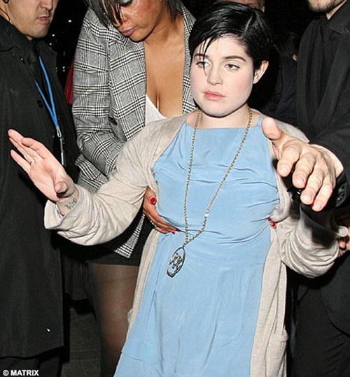 Келли Осборн ходила по стенам