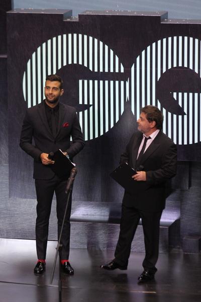 Российские знаменитости на вручении премии журнала «GQ»