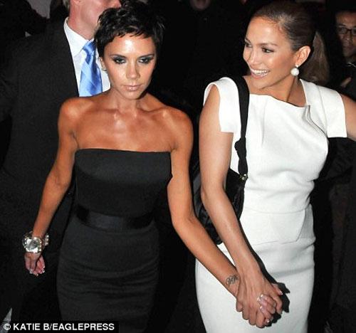 Виктория Бекхэм затмила Дженнифер Лопес